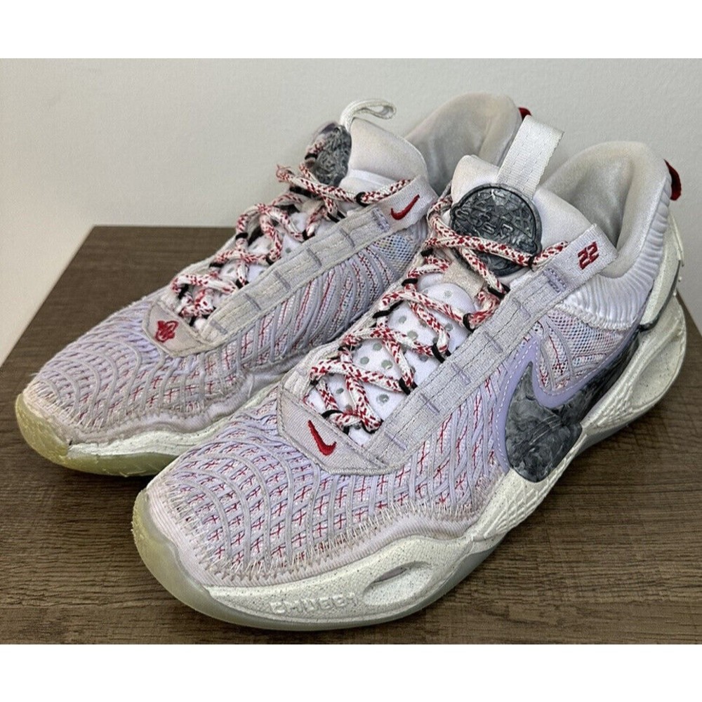 Nike Cosmic Unity Violet Grey Red Basketball DA6725 901 Mens Size 8.5